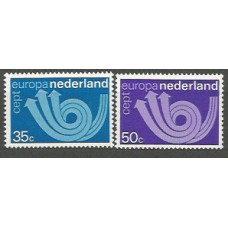 Tema Europa 1973 Holanda Yvert 982/3 ** Mnh