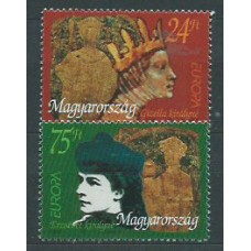 Tema Europa 1996 Hungria Yvert 3541/2 ** Mnh