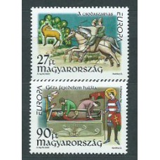 Tema Europa 1997 Hungria Yvert 3587/8 ** Mnh