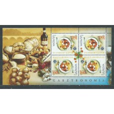 Tema Europa 2005 Hungria Yvert Hoja 284 ** Mnh