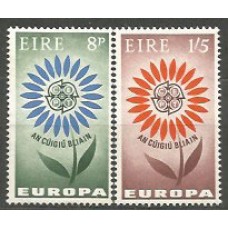 Tema Europa 1964 Irlanda Yvert 167/8 ** Mnh