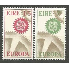 Tema Europa 1967 Irlanda Yvert 191/2 ** Mnh