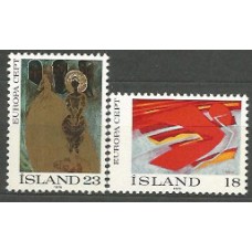 Tema Europa 1975 Islandia Yvert 455/6 ** Mnh