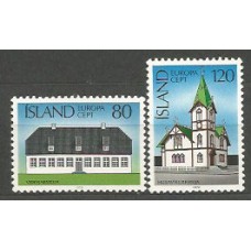 Tema Europa 1978 Islandia Yvert 483/4 ** Mnh