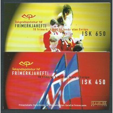 Tema Europa 1998 Islandia Yvert 839/40 Carnet ** Mnh