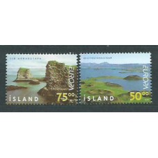 Tema Europa 1999 Islandia Yvert 866/7 ** Mnh