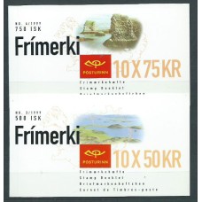 Tema Europa 1999 Islandia Yvert 866/7 Carnet ** Mnh