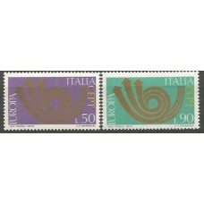 Tema Europa 1973 Italia Yvert 1140/1 ** Mnh