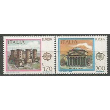 Tema Europa 1978 Italia Yvert 1339/40 ** Mnh