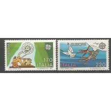 Tema Europa 1979 Italia Yvert 1389/90 ** Mnh