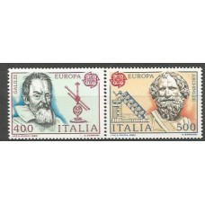 Tema Europa 1983 Italia Yvert 1574/5 ** Mnh