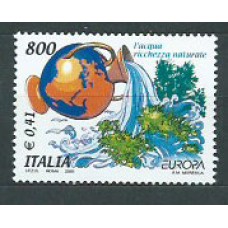 Tema Europa 2001 Italia Yvert 2494 ** Mnh