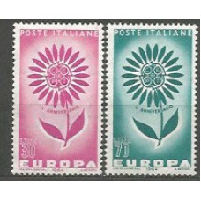 Tema Europa 1964 Italia Yvert 907/9 ** Mnh