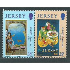 Tema Europa 2003 Jersey Yvert 1083/4 ** Mnh