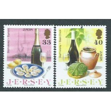 Tema Europa 2005 Jersey Yvert 1203/4 ** Mnh