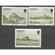 Tema Europa 1978 Jersey Yvert 171/3 ** Mnh