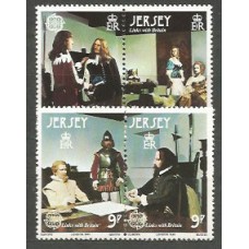 Tema Europa 1980 Jersey Yvert 213/6 ** Mnh