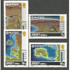 Tema Europa 1982 Jersey Yvert 272/5 ** Mnh