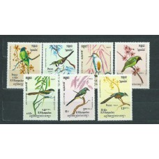 Kampuchea - Correo Yvert 484/90 ** Mnh  Fauna aves