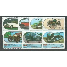 Kampuchea - Correo Yvert 660/6 ** Mnh  Automóviles antiguos