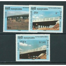 Kampuchea - Correo Yvert 851/3 ** Mnh