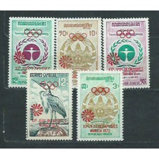 Khemere - Correo Yvert 316/20 ** Mnh