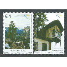 Tema Europa 2012 Kosovo Yvert 107/8 ** Mnh