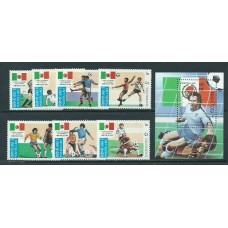 Laos - Correo 1985 Yvert 617/23+H.84 ** Mnh