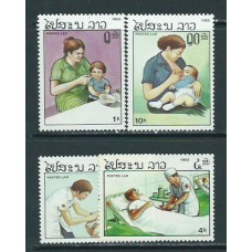 Laos - Correo 1985 Yvert 672/5 ** Mnh