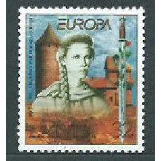 Tema Europa 1997 Letonia Yvert 416 ** Mnh