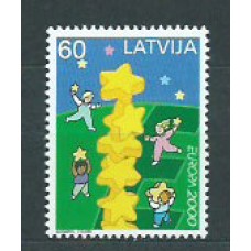 Tema Europa 2000 Letonia Yvert 490 ** Mnh