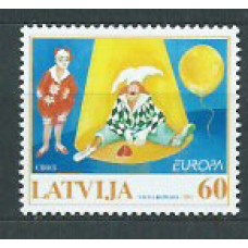 Tema Europa 2002 Letonia Yvert 538 ** Mnh