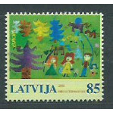 Tema Europa 2006 Letonia Yvert 644 ** Mnh