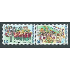 Tema Europa 1998 Liechtenstein Yvert 1106/7 ** Mnh