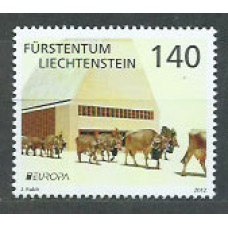 Tema Europa 2012 Liechtenstein Yvert 1565 ** Mnh