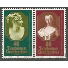 Tema Europa 1980 Liechtenstein Yvert 682/3 ** Mnh