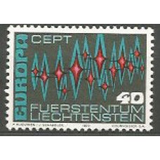 Tema Europa 1972 Liechtenstein Yvert 507 ** Mnh