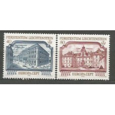 Tema Europa 1978 Liechtenstein Yvert 639/40 ** Mnh