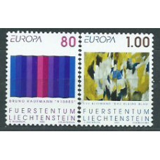 Tema Europa 1993 Liechtenstein Yvert 995/6 ** Mnh
