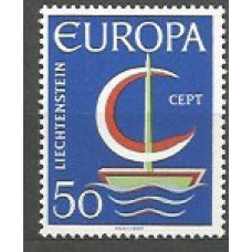 Tema Europa 1966 Liechtenstein Yvert 417 ** Mnh