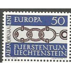 Tema Europa 1965 Liechtenstein Yvert 398 ** Mnh