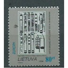 Tema Europa 1994 Lituania Yvert 485 ** Mnh