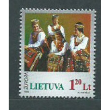 Tema Europa 1998 Lituania Yvert 580 ** Mnh