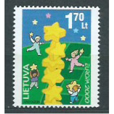 Tema Europa 2000 Lituania Yvert 642 ** Mnh