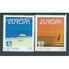 Tema Europa 2004 Lituania Yvert 736/7 ** Mnh