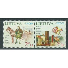 Tema Europa 2008 Lituania Yvert 844/5 ** Mnh