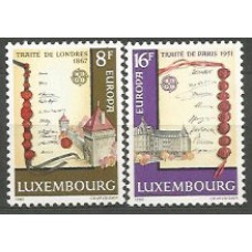 Tema Europa 1982 Luxemburgo Yvert 1002/3 ** Mnh