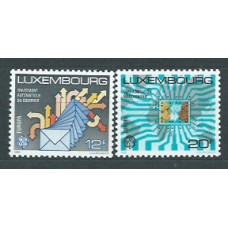 Tema Europa 1988 Luxemburgo Yvert 1149/50 ** Mnh