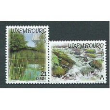 Tema Europa 2001 Luxemburgo Yvert 1474/7 ** Mnh