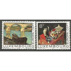 Tema Europa 1975 Luxemburgo Yvert 856/7 ** Mnh